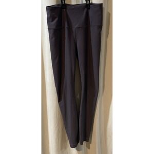 LULULEMON ATHLETICA Lunar Rock Zoned In Tight Leggings - US 10 Gray